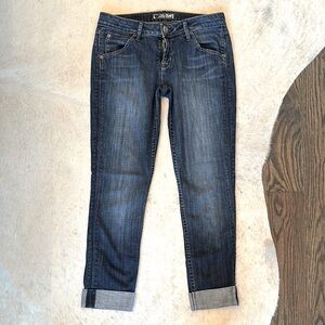 Hudson Cuffed Jeans, Vintage, Y2K